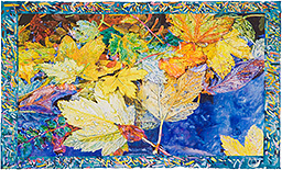 Autumn Leaving - watercolor on paper painting by Joseph Raffael