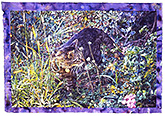 Scale of Tigre's Spring watercolor