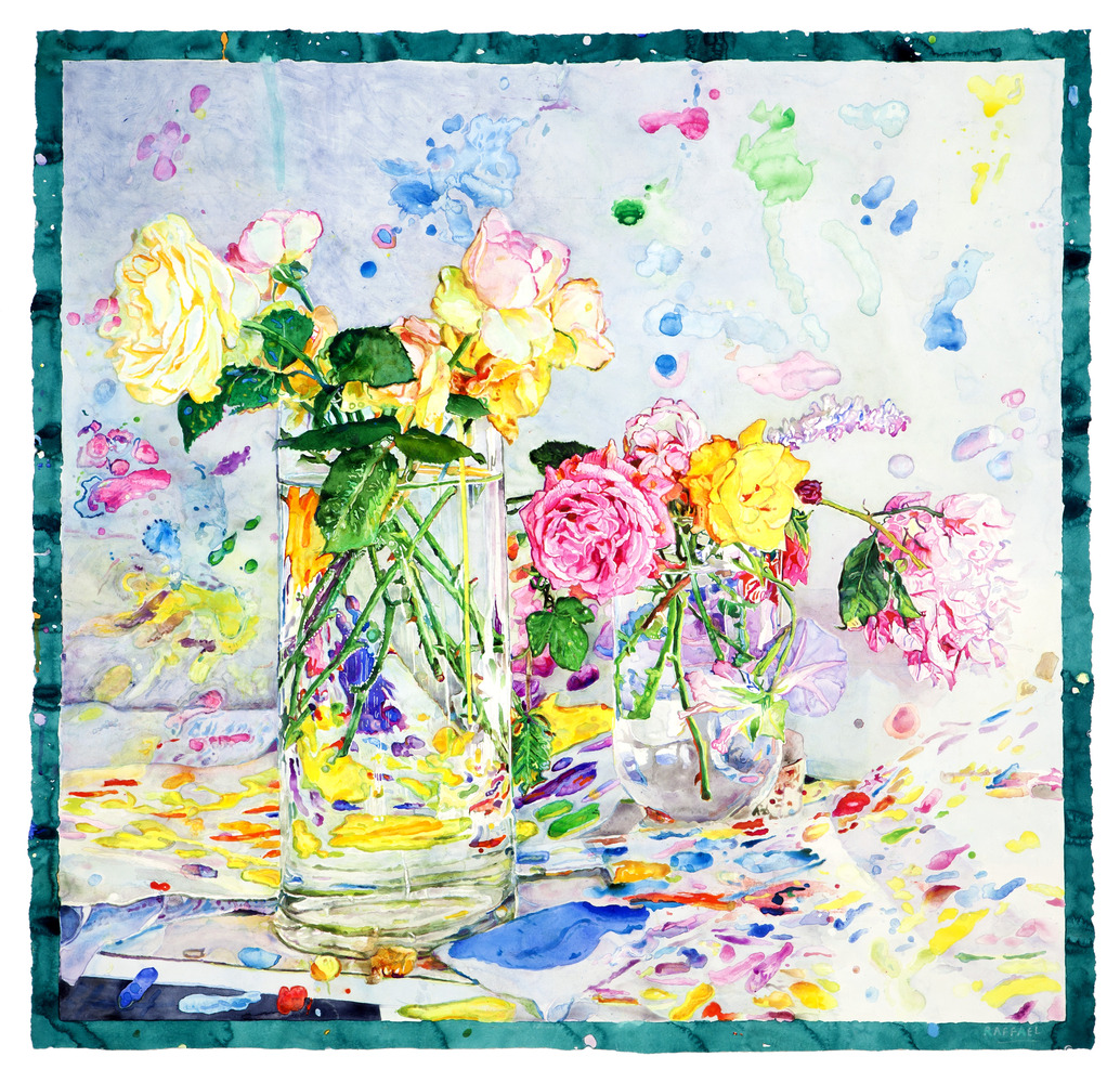 Primavera - acquerello su carta by Joseph Raffael